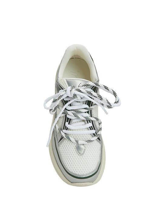 Beyaz Gri Erkek Sneaker - Görsel 5