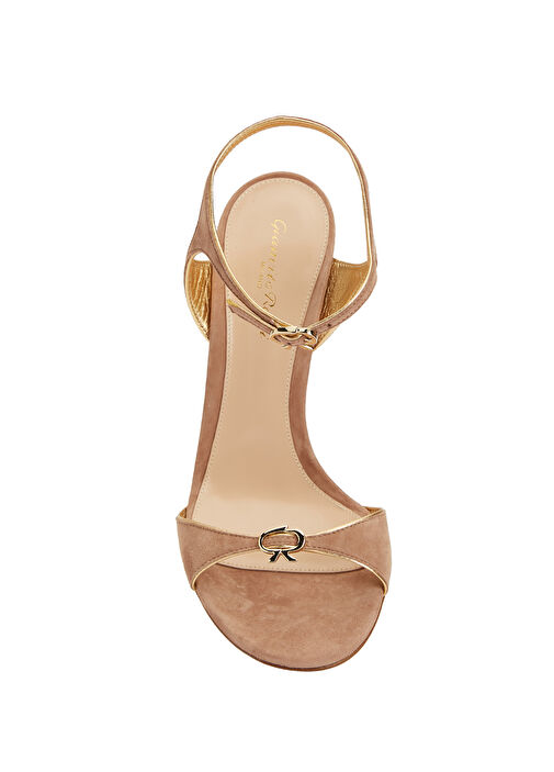 Vizon Kadın Süet Sandalet - Görsel 5