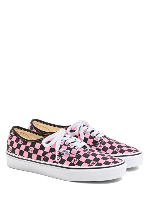X Vans Pembe Siyah Kadın Sneaker - Görsel 3
