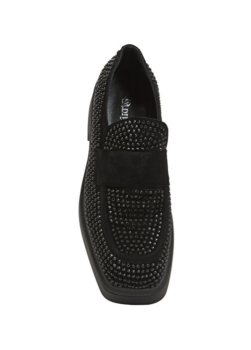 Siyah Kadın Loafer - Görsel 5