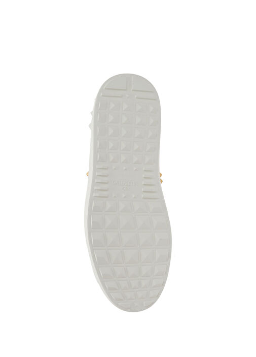 Rockstud Untitled Beyaz Kadın Deri Sneaker - Görsel 6