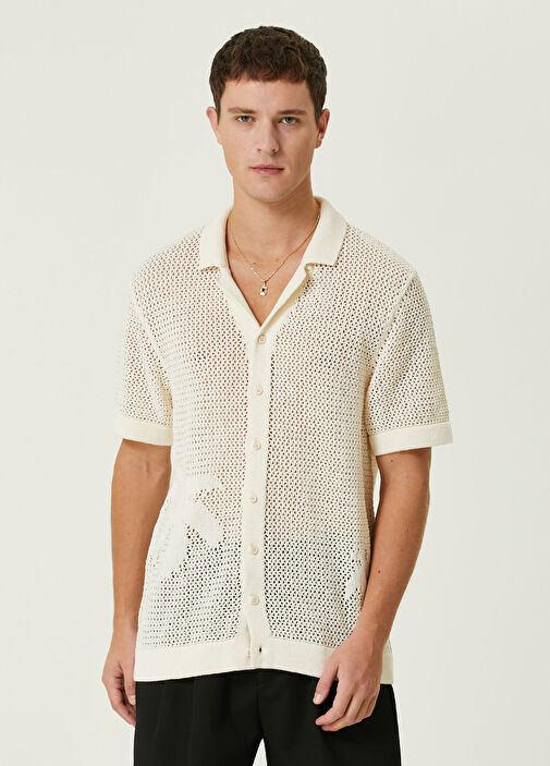 LIDNM JACQUARD MESH KNIT Mサイズ LIDNM JACQUARD lidnm JACQUARD 