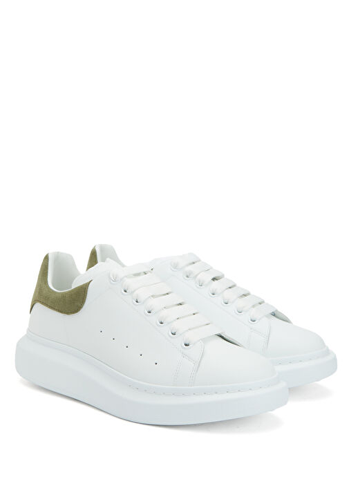 Mcqueen Mcqueen Beyaz Yesil Oversized Beyaz Yeşil Erkek Deri Sneaker | Beymen Beyaz Yesil - 3. görsel