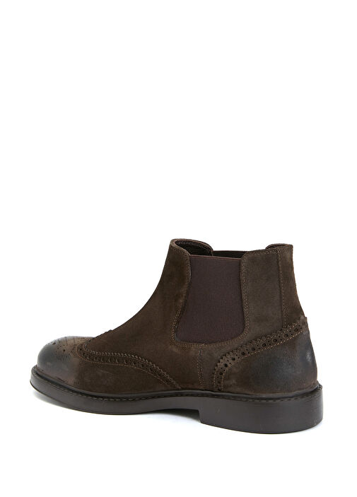 Kahverengi Erkek Süet Bot - Görsel 4