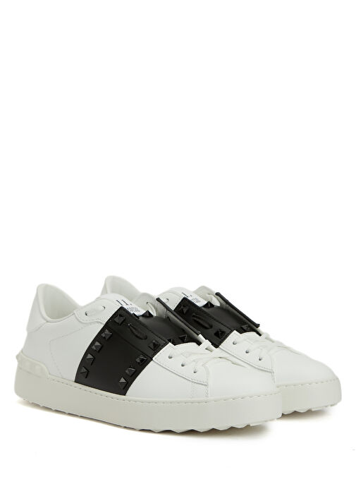 Rockstud Untitled Kadın Deri Sneaker - Görsel 3