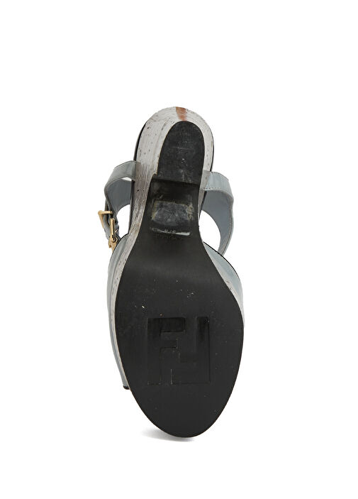 Beymen Reborn Gri Beymen Reborn Fendi Topuklu Sandalet