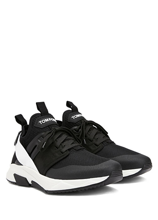 Jago Siyah Beyaz Erkek Sneaker - Görsel 3