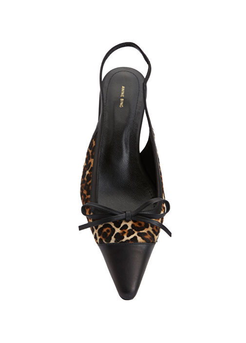 Zoey Leopar Deri Babet - Görsel 5