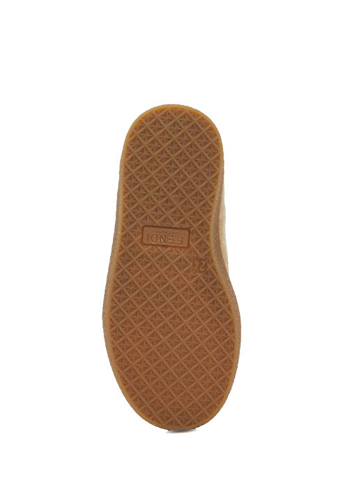 Fendi Fendi Krem Erkek Çocuk Süet Sneaker | Beymen Krem - 6. görsel