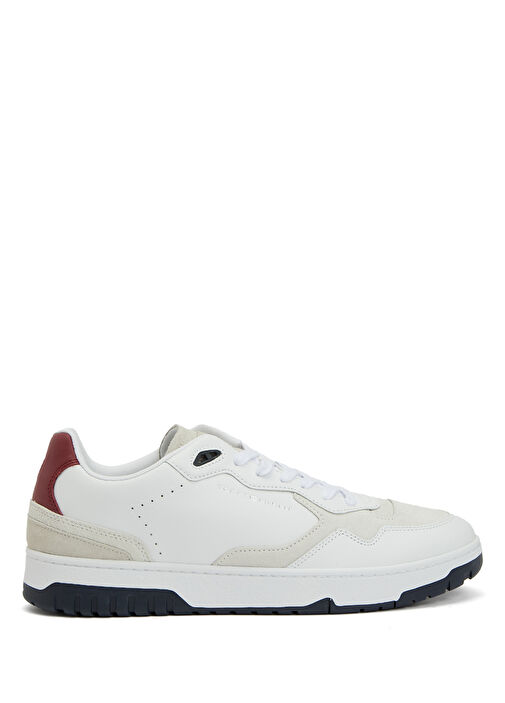 Beyaz Erkek Deri Sneaker - Görsel 2