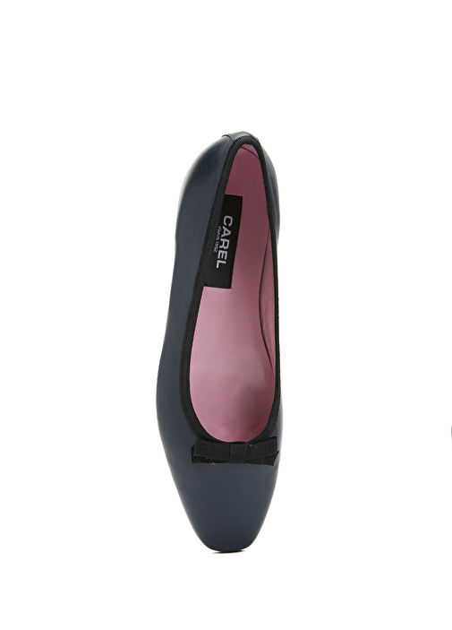 Lacivert Deri Babet - Görsel 5