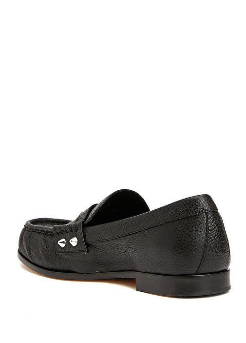 Siyah Erkek Deri Loafer - Görsel 4