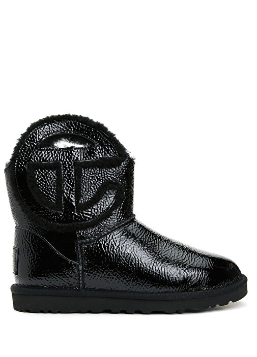 X Telfar Logo Mini Crinkle Kadın Deri Bot - Görsel 2