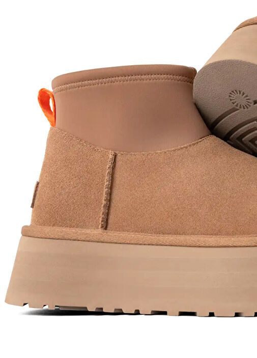 Classic Mini Dipper Taba Kadın Süet Bot - Görsel 6