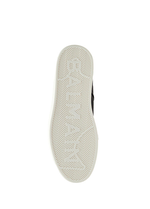 Siyah Beyaz Kadın Deri Sandalet - Görsel 6