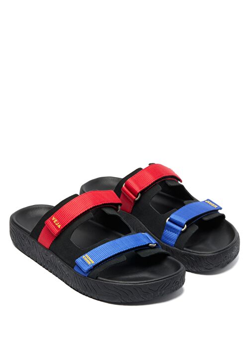 Arpoador Veja x Homecore Siyah Kadın Deri Terlik - Görsel 3