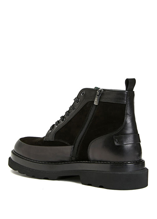 Siyah Erkek Deri Bot - Görsel 4