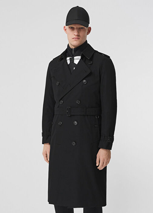 BURBERRY　LONDON Burberry Siyah Erkek The Long Kensington Heritage Siyah Erkek