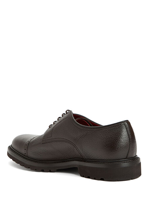 Kahverengi Erkek Deri Ayakkabı - Görsel 4