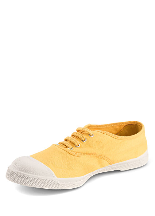 Lacet Sarı Kadın Sneaker - Görsel 3