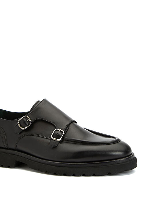 Siyah Erkek Deri Ayakkabı - Görsel 7