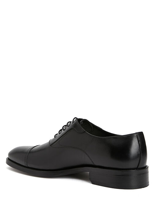 Siyah Erkek Deri Ayakkabı - Görsel 4