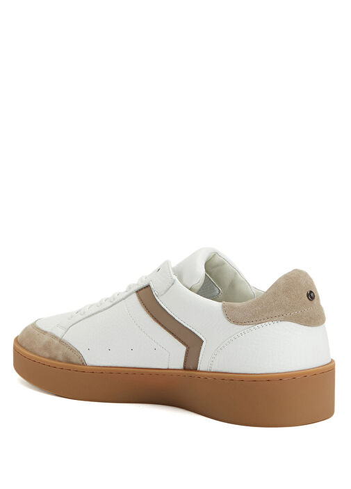 Canali Beyaz Canali Deri Erkek Sneaker