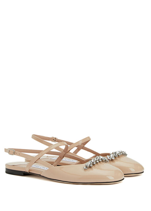 Belinda Nude Rugan Deri Babet - Görsel 3