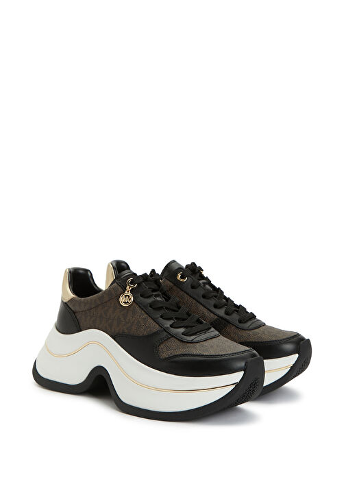 Arla Kahverengi Kadın Deri Sneaker - Görsel 3