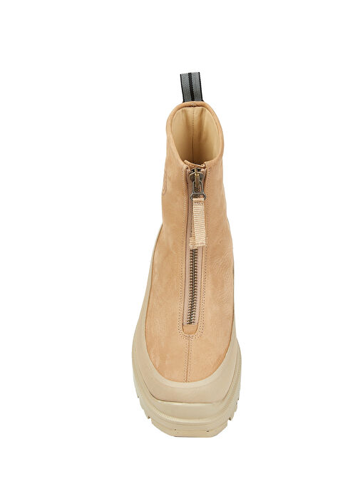 Kya Bej Kadın Deri Kar Botu - Görsel 5