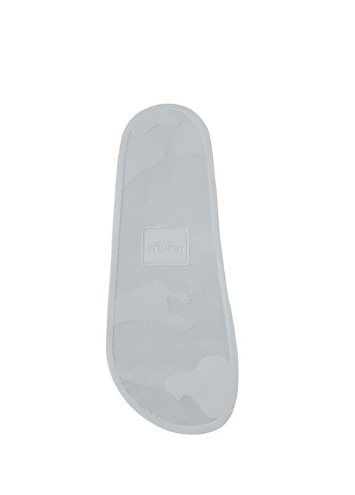 Basile Beyaz Logo Detaylı Erkek Terlik - Görsel 6