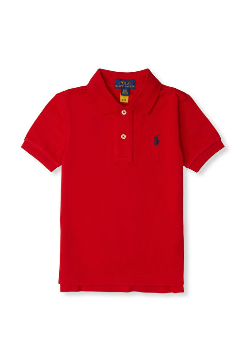 Polo Ralph Lauren K rm z Polo Yaka Erkek Cocuk T shirt K rm z