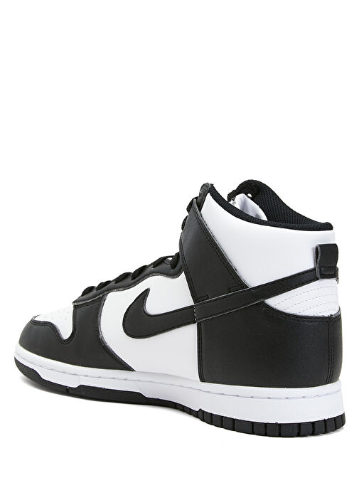 Dunk High Next Nature Siyah Beyaz Erkek Sneaker - Görsel 4