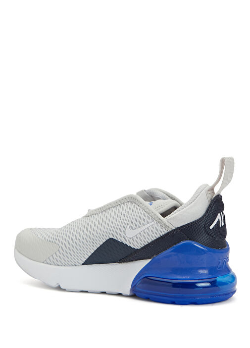 Air Max 270 Siyah Silver Erkek Çocuk Sneaker - Görsel 4