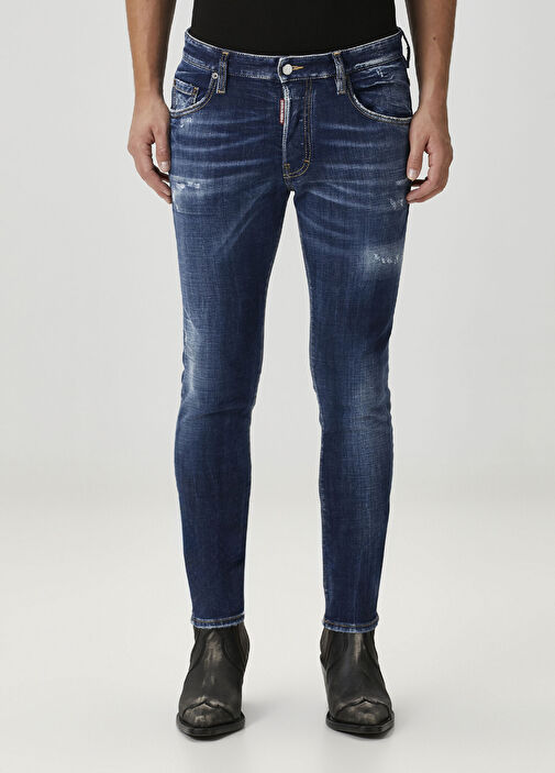 DSQUARED2 Skater Jean 48 21年モデル Dsquared2 - Skater Lacivert Jean Pantolon - Lacivert