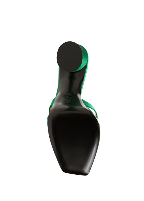 Sienna Yeşil Kadın Deri Terlik - Görsel 6