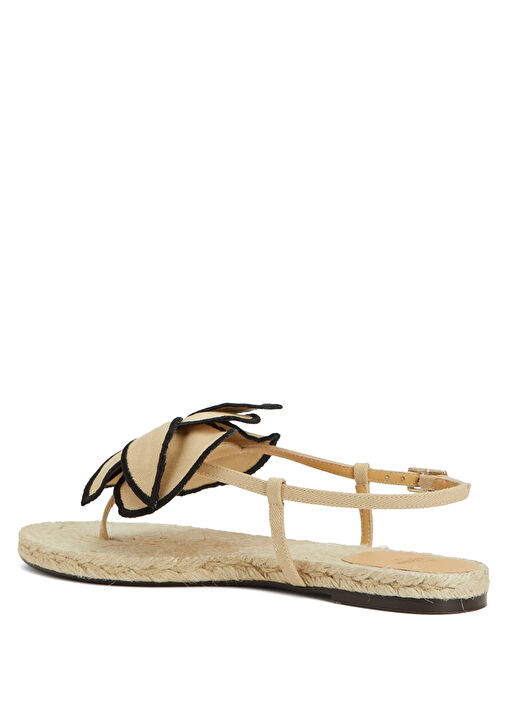 Poncha Bej Kadın Sandalet - Görsel 4