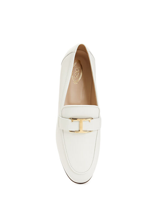 Tod's Tod's Beyaz Kadın Deri Loafer | Beymen Beyaz - 5. görsel