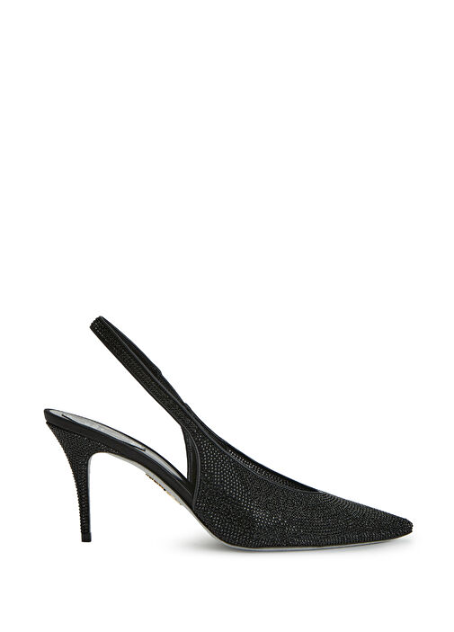 Siyah Topuklu Ayakkabı - Görsel 2