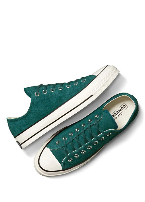 Chuck 70 Yeşil Erkek Süet Sneaker - Görsel 5