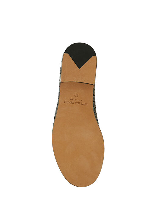Bottega Veneta Kahverengi Bottega Veneta Deri Kadın Loafer
