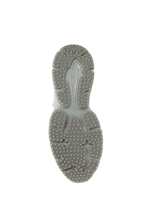 Gri Logo Detaylı Erkek Sneaker - Görsel 6