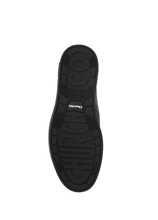 Siyah Erkek Deri Sneaker - Görsel 6