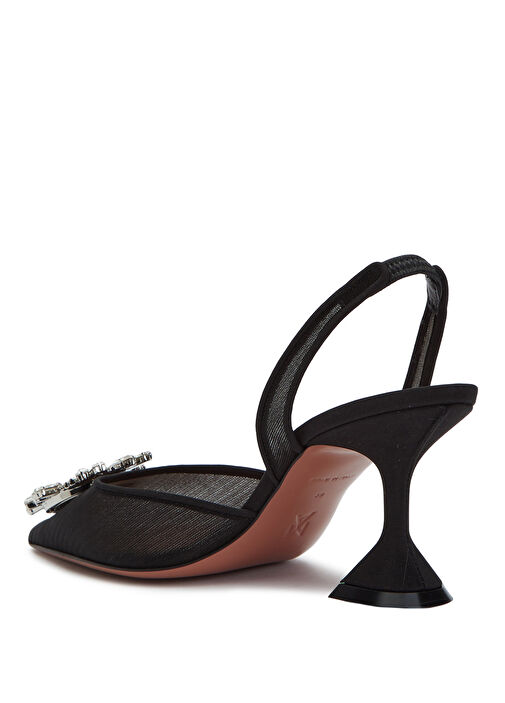 Amina Muaddi Amina Muaddi Çok Renkli Begum Siyah Topuklu Ayakkabı Basketbol Ayakkabıları | Beymen Çok Renkli - 4. görsel