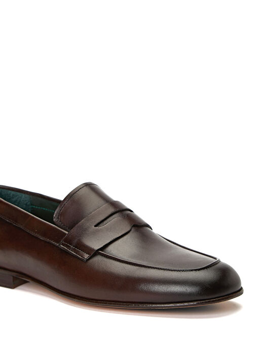 George Hogg Kahverengi George Hogg Rahat Günlük Erkek Deri Loafer