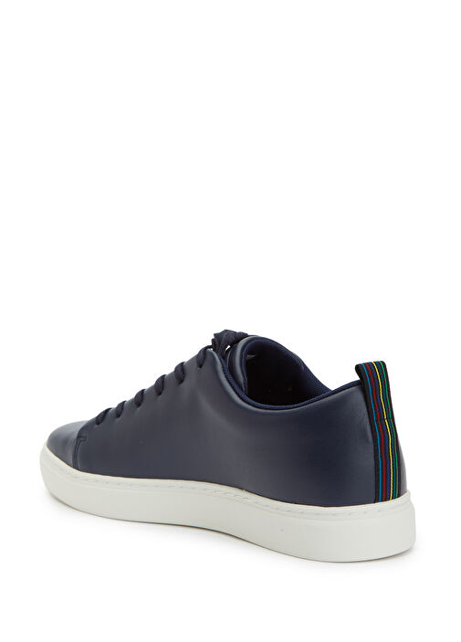 Lee Lacivert Erkek Deri Sneaker - Görsel 4