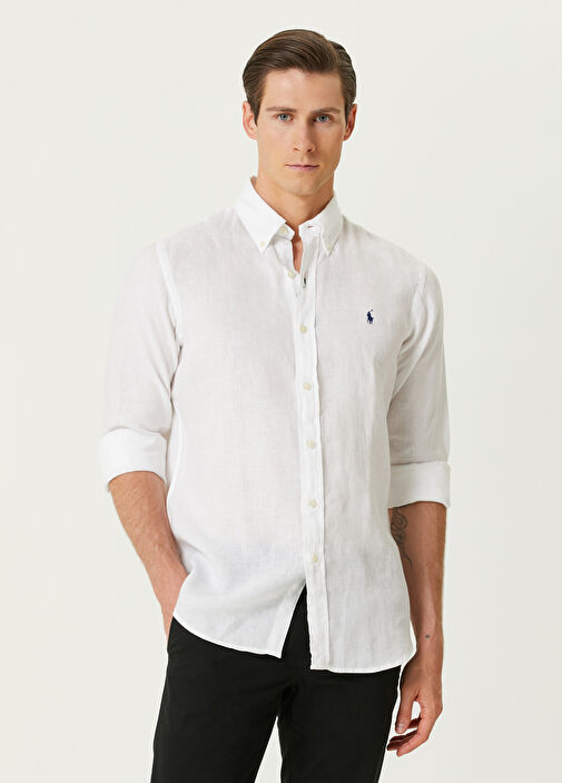 Polo Ralph Lauren - White Linen Shirt