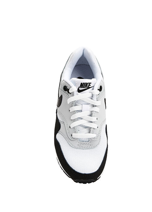 Air Max 1 Siyah Beyaz Erkek Çocuk Deri Sneaker - Görsel 10