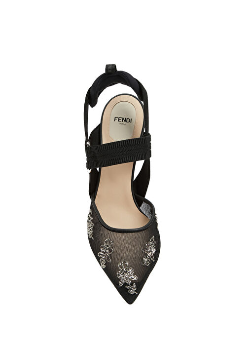 Siyah Topuklu Ayakkabı - Görsel 5