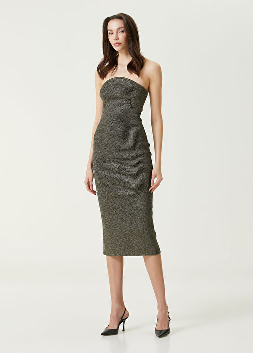 green emerald velvet dress Khaite
